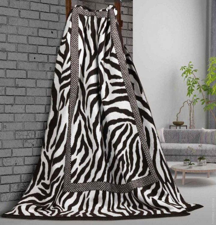 Двосторонній плед бавовняний Moss Home 180x220 см, модель 4