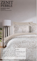 Постельное белье Altinbasak Zenit pebble ранфорс евро 