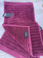 Набір махрових рушників для рук Sansibar 30х50 см - 6 шт. фуксія