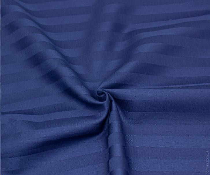 Наволочка Mirson Satin Stripe 30-0020 Smoky Blue 50x70 см сатиновая
