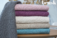 Набір махрових рушників Hanibaba Brusk із 6 шт. 100х150 см Набір махрових рушників Hanibaba Brusk із 6 шт. 100х150 см