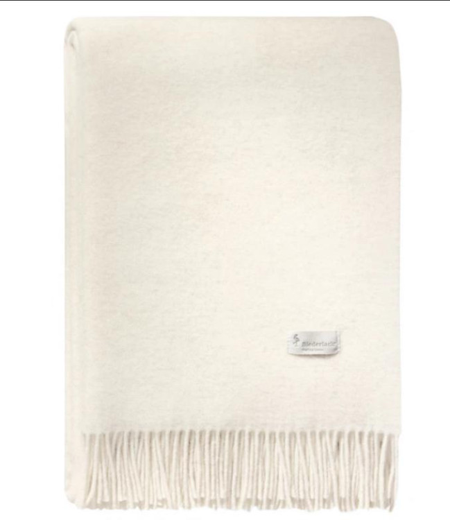 Плед Biederlack Plaid marmor-stone 130х170 см шерстяной