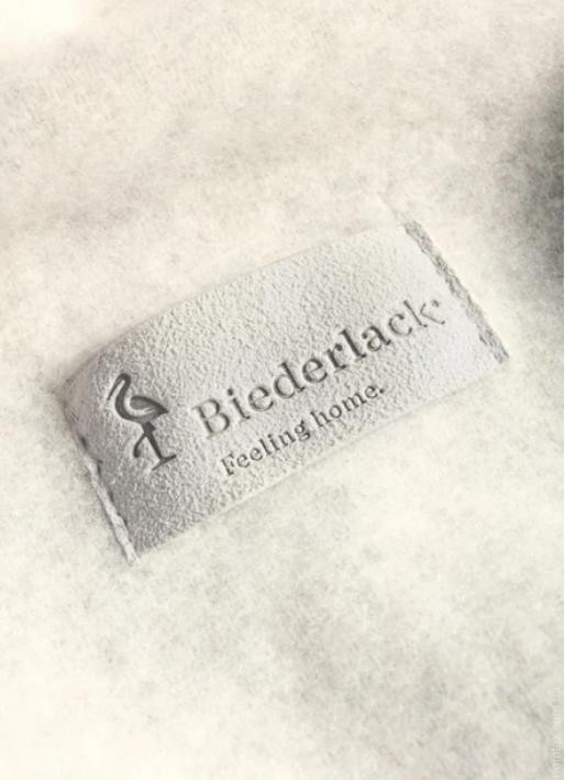 Плед Biederlack Plaid marmor-stone 130х170 см шерстяной