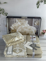Постельное белье сатин Romeo Home Gemma евро