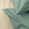 Постільна білизна Вілюта 26445 ранфорс євро з простирадлом на гумці 160x200 см