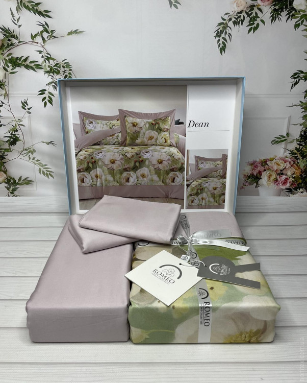Постельное белье Romeo Home Dean сатин Digital евро