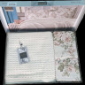 Комплект постельного белья с вафельным покрывалом Ранфорс 220*240 Pike Set (ТМ IPEXI) в коробке, белый