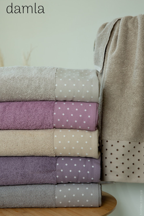 Набір махрових рушників Hanibaba Damla із 6 шт. 50х90 см