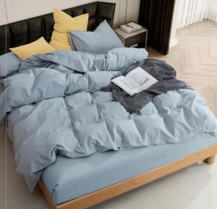 Постельное белье Вилюта вареный хлопок Wash 05 Геометрия евро