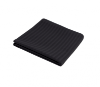 Підковдра Lotus Готель Сатін Страйп 1х1 чорний 160х220 см