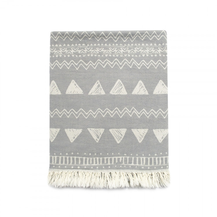Полотенце Barine Pestemal Chalkboard Grey серый 95x165 см