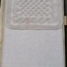 Набор ковриков Zeron Cotton Mat модель V3 50x60 см + 60x100 см, светло-коричневый