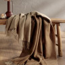 Плед Biederlack Plaid camel-beige 130x170 см шерстяной