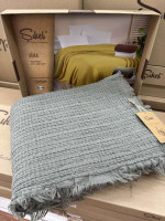 Муслиновое покрывало Sikel Sima Yesil 210x240 см