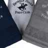 Набор полотенец Beverly Hills Polo Club 355BHP1219 White Dark Blue Grey 50x100 см 3 шт  