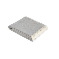 Покривало Lotus Home Stripe антрацит 190х225 см