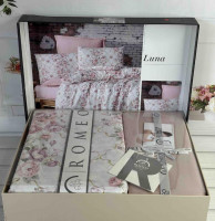 Постельное белье Romeo Home сатин Luna евро