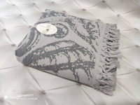 Пляжное полотенце Pupilla Lagun dark grey Peshtemal 90x170 см