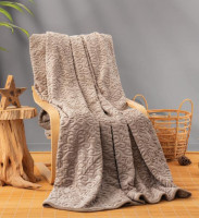 Плед акриловый Cotton Box Emboss Bej 220х240 см 