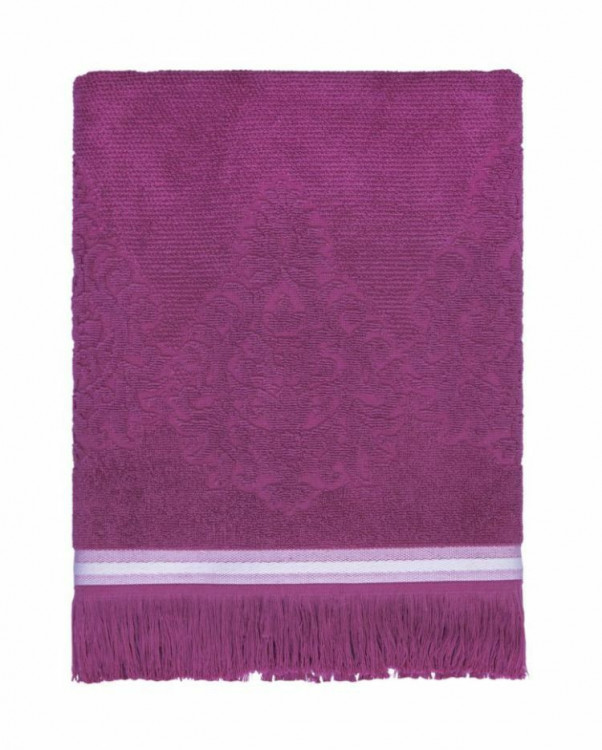 Набор полотенец Arya Demor пурпуровый 50x90 см + 70х140 см