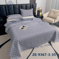 Покривало з мікрофібри Colorful Home 200х230 см із наволочками, модель 11