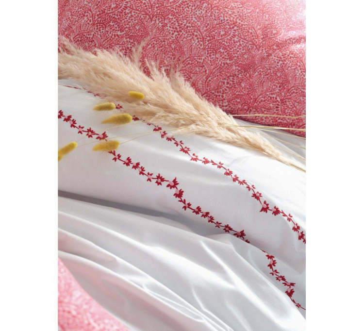 Постільна білизна Cotton Box Majestic Coco Mercan євро
