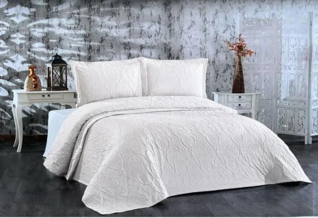 Покривало жаккард Diamond Arrow Krem 240x260 см
