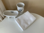 Полотенце для лица Home Sweet Home Evelyn Cream 50x90 см