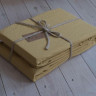 Набор простынь La Modno 240x260 см с наволочками 50х70 см Stonewashed Elegant Golden Yellow