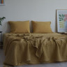 Набор простынь La Modno 240x260 см с наволочками 50х70 см Stonewashed Elegant Golden Yellow