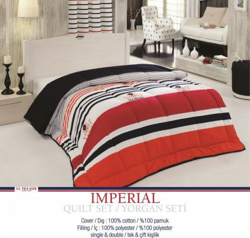 Одеяло с простыней U.S. Polo Assn Imperial 155x215 см