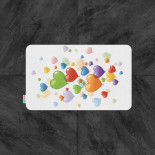Коврик для ванной Tabe Hearts baloon 60x100 см