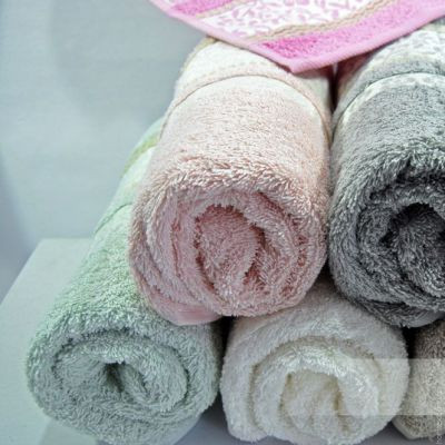 Набір махрових рушників Pupilla з 6 шт. 50х90 см. Lina