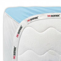 Простынь на резинке Sonex Aero Ocean Blue 200x200 + 25 см 