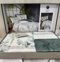 Постільна білизна La Romano Lina turkuaz євро