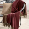 Плед Biederlack Plaid pepper-cashew 130x170 см шерстяной