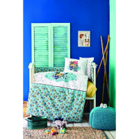 Набор в детскую кроватку Karaca Home Bummer indigo индиго, 10 предметов