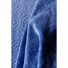 Набор постельное белье с пледом и покрывалом  Karaca Home Infinity lacivert 2020-1 синий евро
