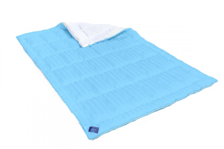 Одеяло антиаллергенное Mirson Летнее с Eco-Soft Valentino HAND MADE 172x205 см, №820 (сатин+микро)