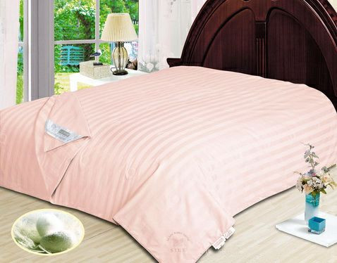 Одеяло Le Vele Шелк 155х215 розовое двухслойное