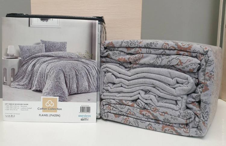 Постельное белье Cotton Collection фланель модель 49 евро
