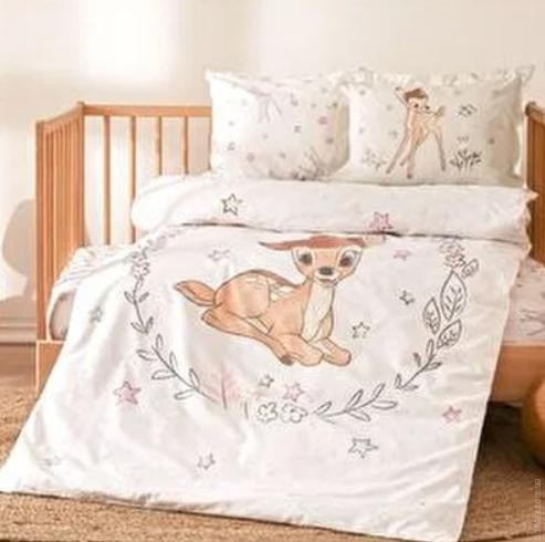 Постільна білизна Tac Disney Bambi Sweet для новонароджених