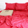 Наволочка Mirson Satin Stripe 30-0018 Red 50x70 см сатиновая