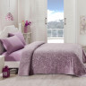 Простынь махровая TAC Lyon Orkide 200x220 см