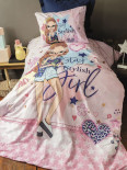 Постільна білизна Issimo Home Stylish Girl ranforce полуторний
