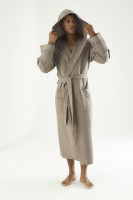 Халат Nusa NS-24680 beige вафельный