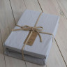 Набор простынь La Modno 240x260 см с наволочками 50х70 см Stonewashed Elegant Pearl Gray