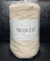 Простынь махровая на резинке с наволочками Maison D'or 180x200 см бежевая Простынь махровая на резинке с наволочками Maison D'or 180x200 см бежевая