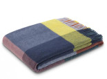 Плед Biederlack Plaid Vibrant Square 130x170 см шерстяной