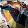 Плед Biederlack Plaid Vibrant Square 130x170 см вовняний Плед Biederlack Plaid Vibrant Square 130x170 см вовняний